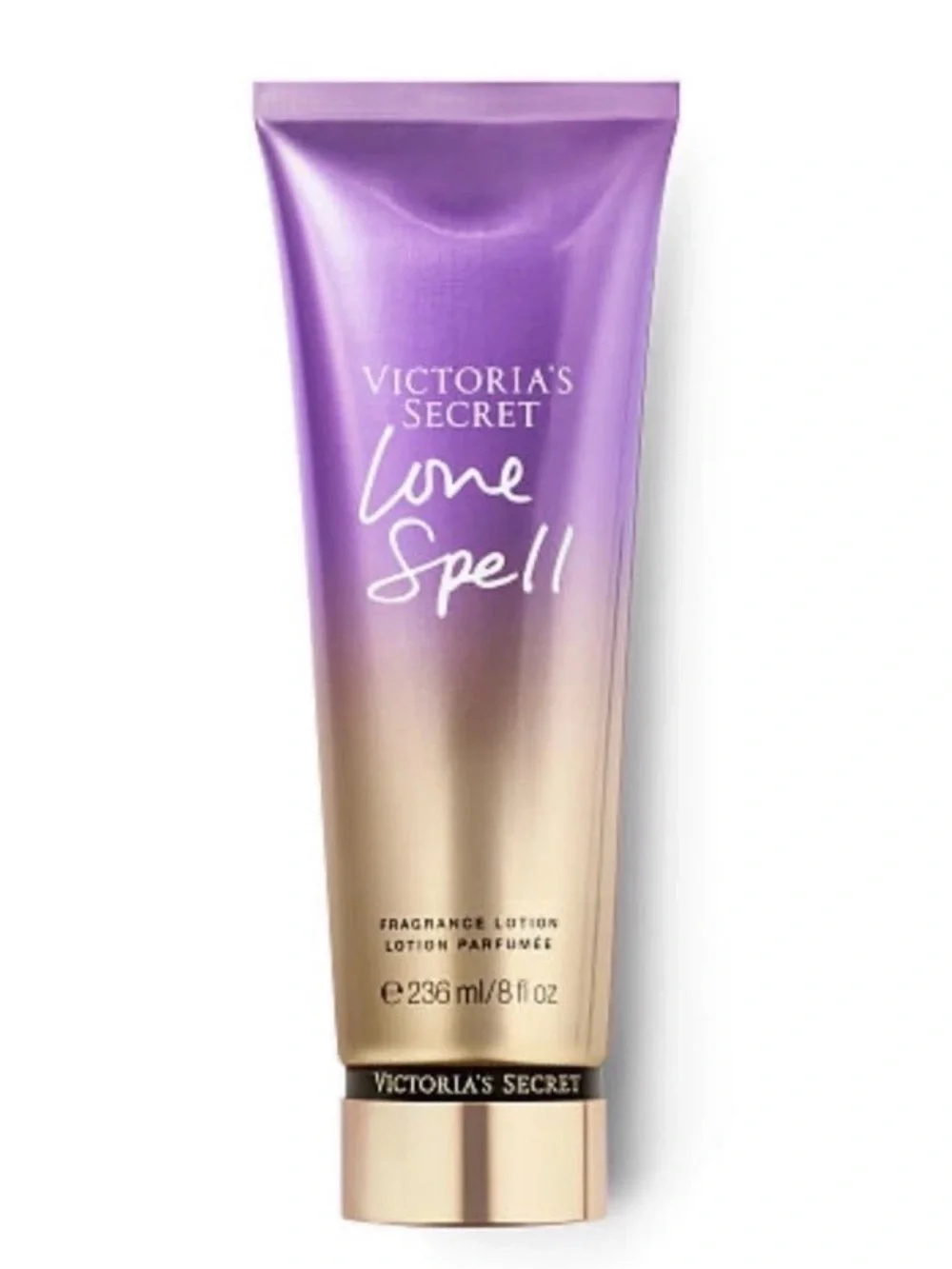 Victoria's Secret Love Spell Lotion - Purple and Gold Gradient